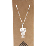 Rock Quartz Pendant Guardian Angel Crystal Gemstone - SHAMTAM.COM