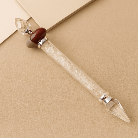 Rock Quartz Shiva Lingam Crystal Wand - SHAMTAM.COM