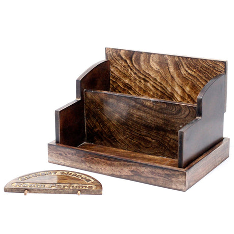 Room Perfume Display Stand - Mango Wood - SHAMTAM.COM