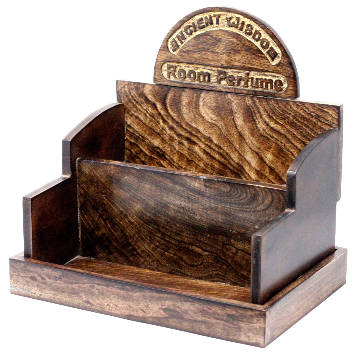 Room Perfume Display Stand - Mango Wood - SHAMTAM.COM