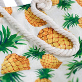 Rope Handle Bag - Pineapples - SHAMTAM.COM