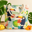 Rope Handle Bag, Tropical Toucan - SHAMTAM.COM