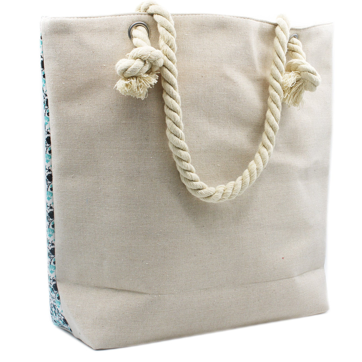 Rope Handle Mandela Bag - Deep Blue - SHAMTAM.COM