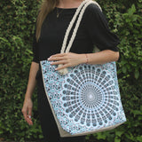 Rope Handle Mandela Bag - Deep Blue - SHAMTAM.COM