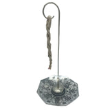 Astamangal Rope Incense and Silver Plated Burner Set - SHAMTAM.COM