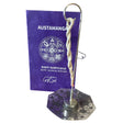 Astamangal Rope Incense and Silver Plated Burner Set - SHAMTAM.COM