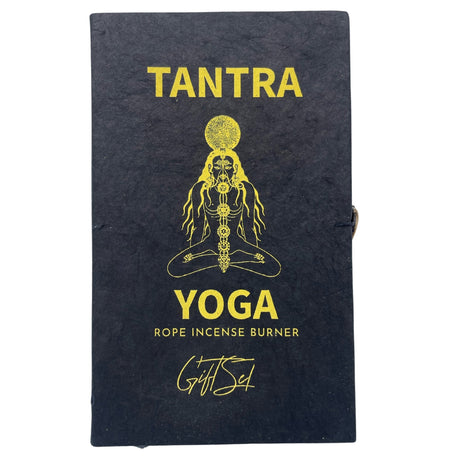 Tantra Yoga Rope Incense and Silver Plated Burner Set - SHAMTAM.COM