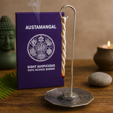 Set de brûleurs d’encens corde, 10 cordes Astamangal