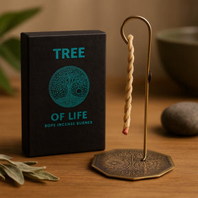 Rope Incense Burner Tree of Life 10 Ropes - SHAMTAM.COM