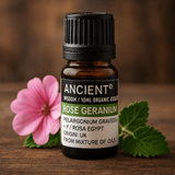 Rose Geranium Essential Oil Organic 10ml - SHAMTAM.COM