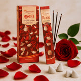 Rose Incense Sticks Charcoal - Free Aromatika - SHAMTAM.COM