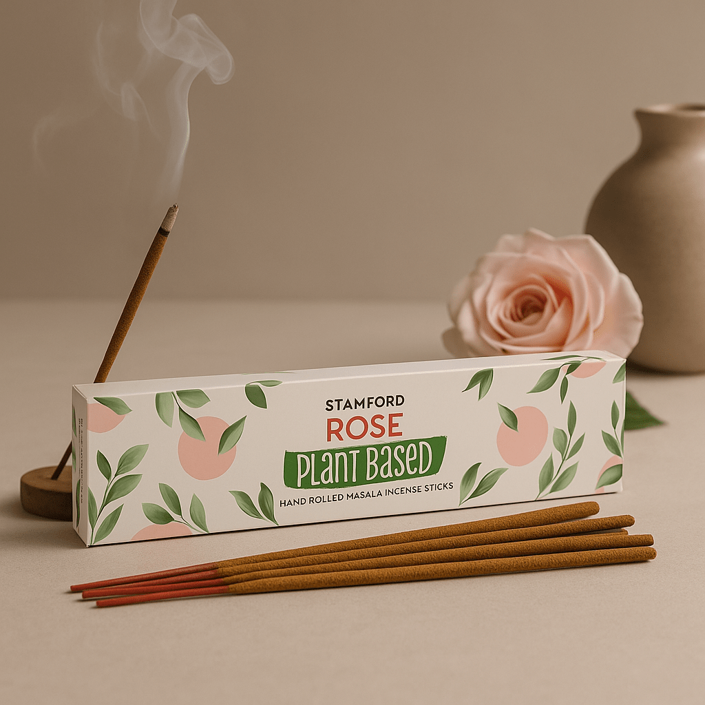 Rose Incense Sticks Masala Plant Based - SHAMTAM.COM