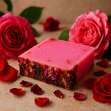 Rose Petal Soap Bar - 100g - SHAMTAM.COM