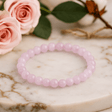 Rose Quartz Bracelet Crystal Gemstone - SHAMTAM.COM