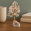 Rose Quartz Crystal Tree, 320 Gemstones - SHAMTAM.COM