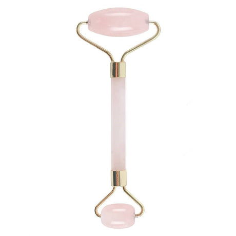 Rose Quartz Face Roller - Crystal Gemstone Massager - SHAMTAM.COM