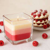 Rose Scented Candle Rainbow - SHAMTAM.COM