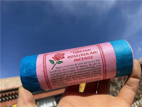 Rose Tibetan Incense Sticks - SHAMTAM
