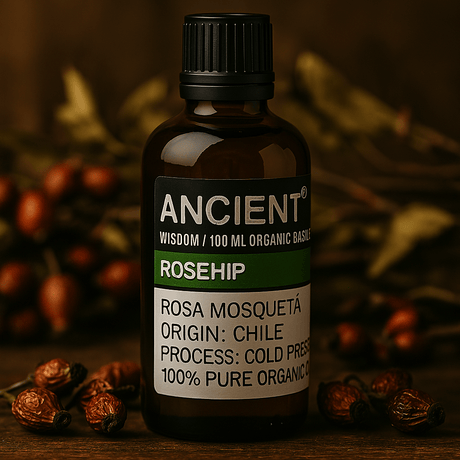 Rosehip Base Oil Organic - 100ml - SHAMTAM.COM