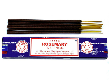 Rosemary Incense -  Satya 15g - SHAMTAM.COM