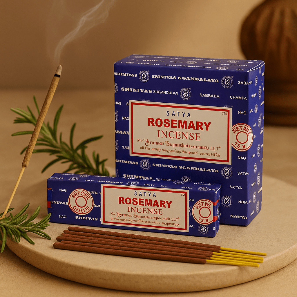 Rosemary Incense Sticks, 15g Satya - SHAMTAM.COM