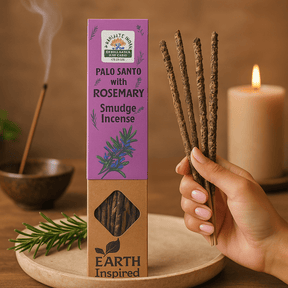 Rosemary Smudge Incense Sticks, 9 Count - SHAMTAM.COM