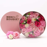 Soap Flowers Round Box - Baby Blessings - Pinks - SHAMTAM.COM