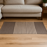 Rug Boho Grey Cotton 70x170 cm - SHAMTAM.COM