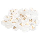 Crystal Runes Stones Set in Pouch - SHAMTAM.COM