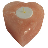 Salt Candle Holder - Med Heart - SHAMTAM.COM