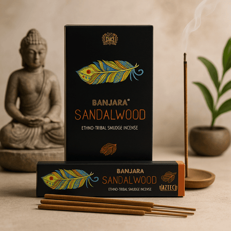 Sandalwood Incense Sticks, Banjara - SHAMTAM.COM