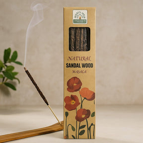 Sandalwood Incense Sticks Masala - 11 Sticks - SHAMTAM.COM