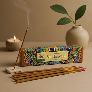 Bețișoare parfumate cu lemn de santal Masala, Namaste Mandala
