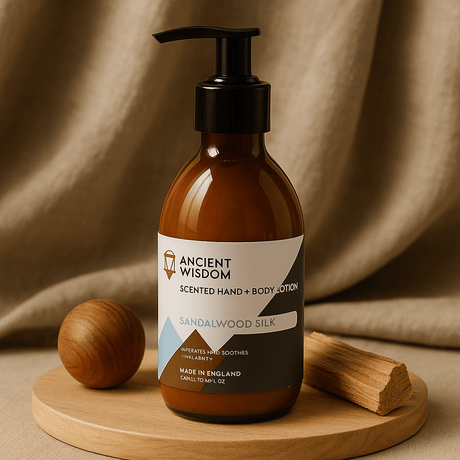Sandalwood Vegan Hand and Body Lotion 300ml - SHAMTAM.COM