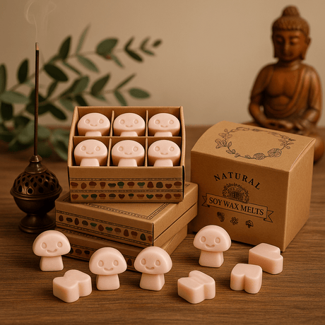 Sandalwood Wax Melts Box - Dark - SHAMTAM.COM