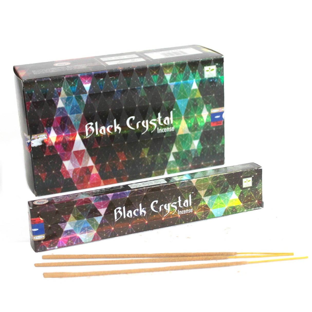 Black Crystal Incense - Satya 15g - SHAMTAM.COM