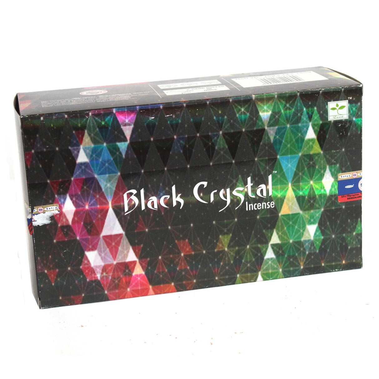 Black Crystal Incense - Satya 15g - SHAMTAM.COM