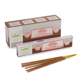 Satya Euphoria Incense 15gm Pack - White Sage & Cinnamon Aromatic Sticks for Meditation & Relaxation - SHAMTAM.COM