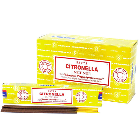 Citronella Incense -  Satya 15g - SHAMTAM.COM