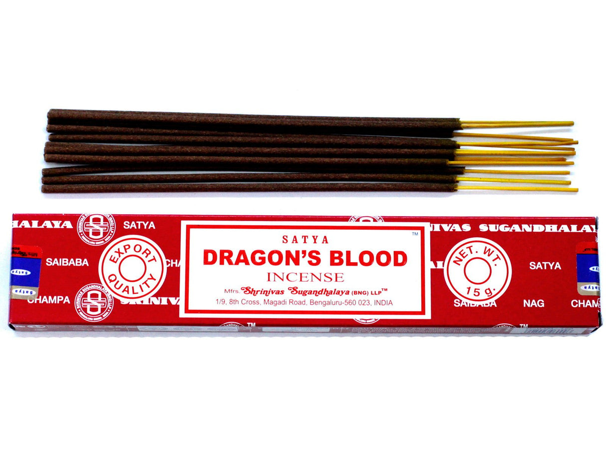 Dragon Blood Incense - Satya 15g - SHAMTAM.COM