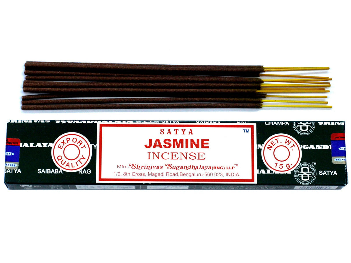 Jasmine Incense -  Satya 15g - SHAMTAM.COM