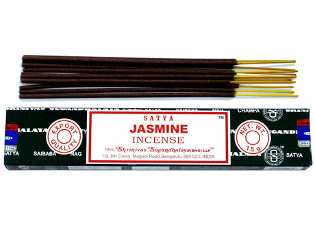 Jasmine Incense -  Satya 15g - SHAMTAM.COM