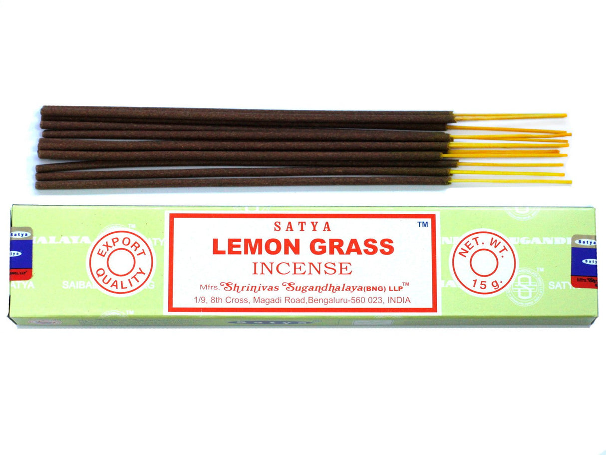 Lemongrass Incense -  Satya 15g - SHAMTAM.COM