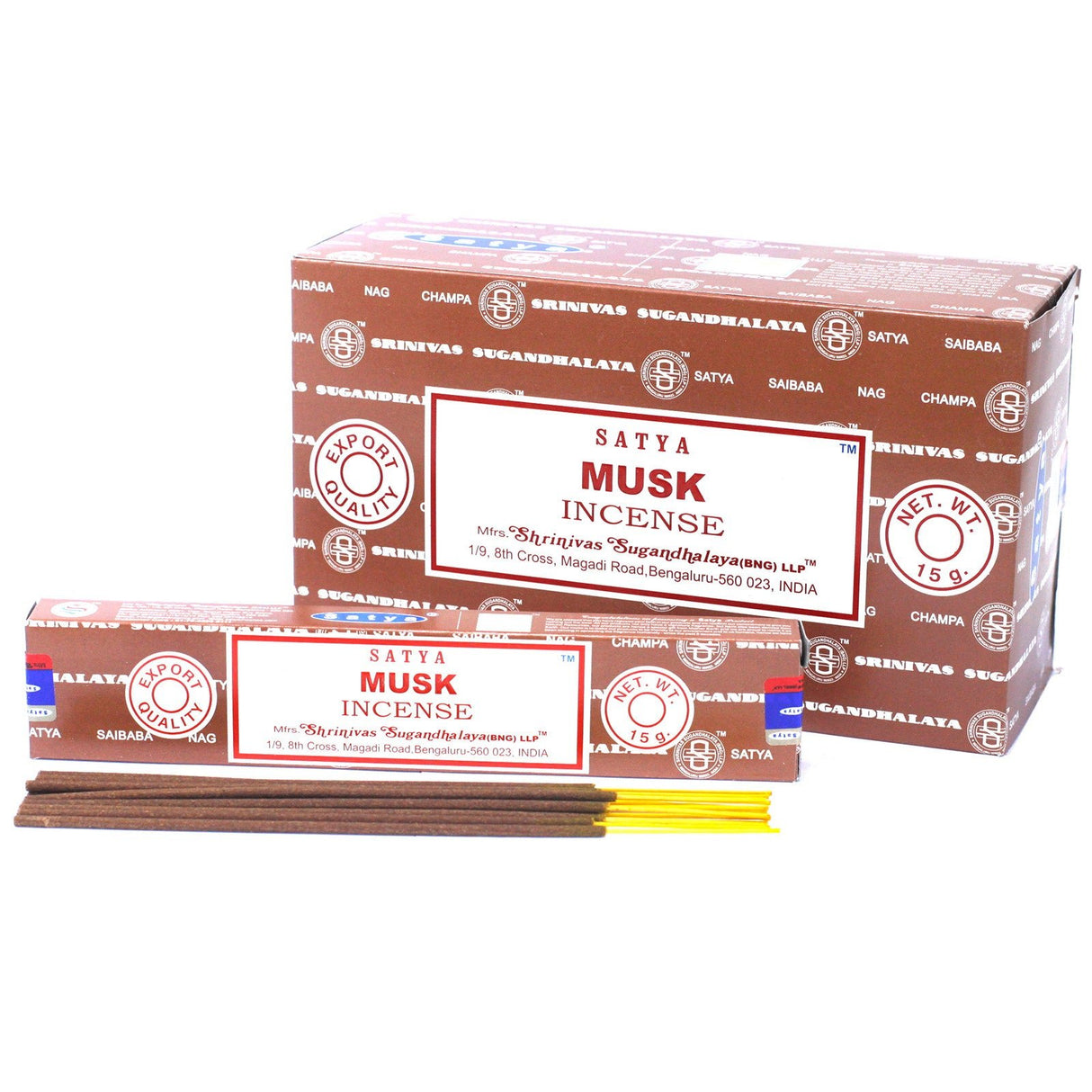 Musk Incense -  Satya 15g - SHAMTAM.COM