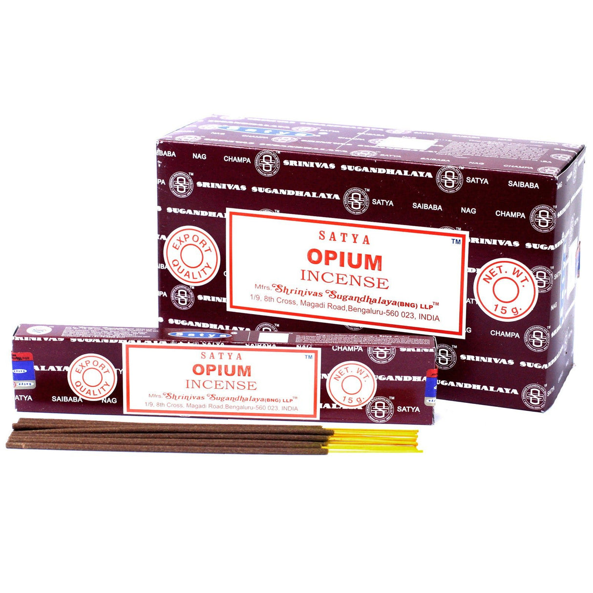 Opium Incense -  Satya 15g - SHAMTAM.COM