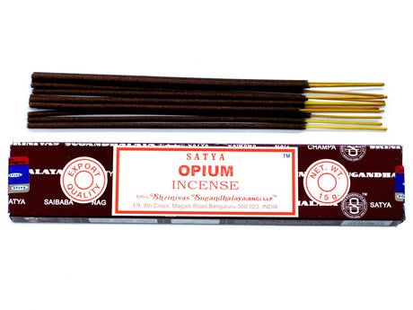 Opium Incense -  Satya 15g - SHAMTAM.COM