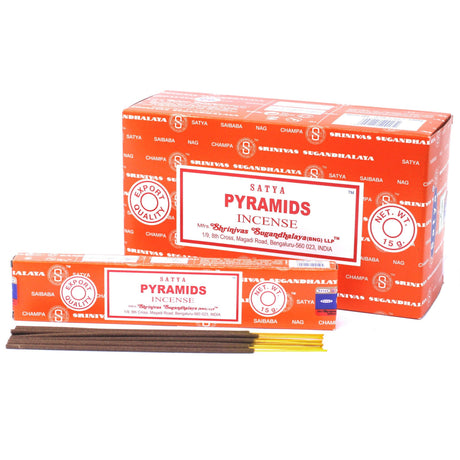 Pyramid Incense -  Satya 15g - SHAMTAM.COM