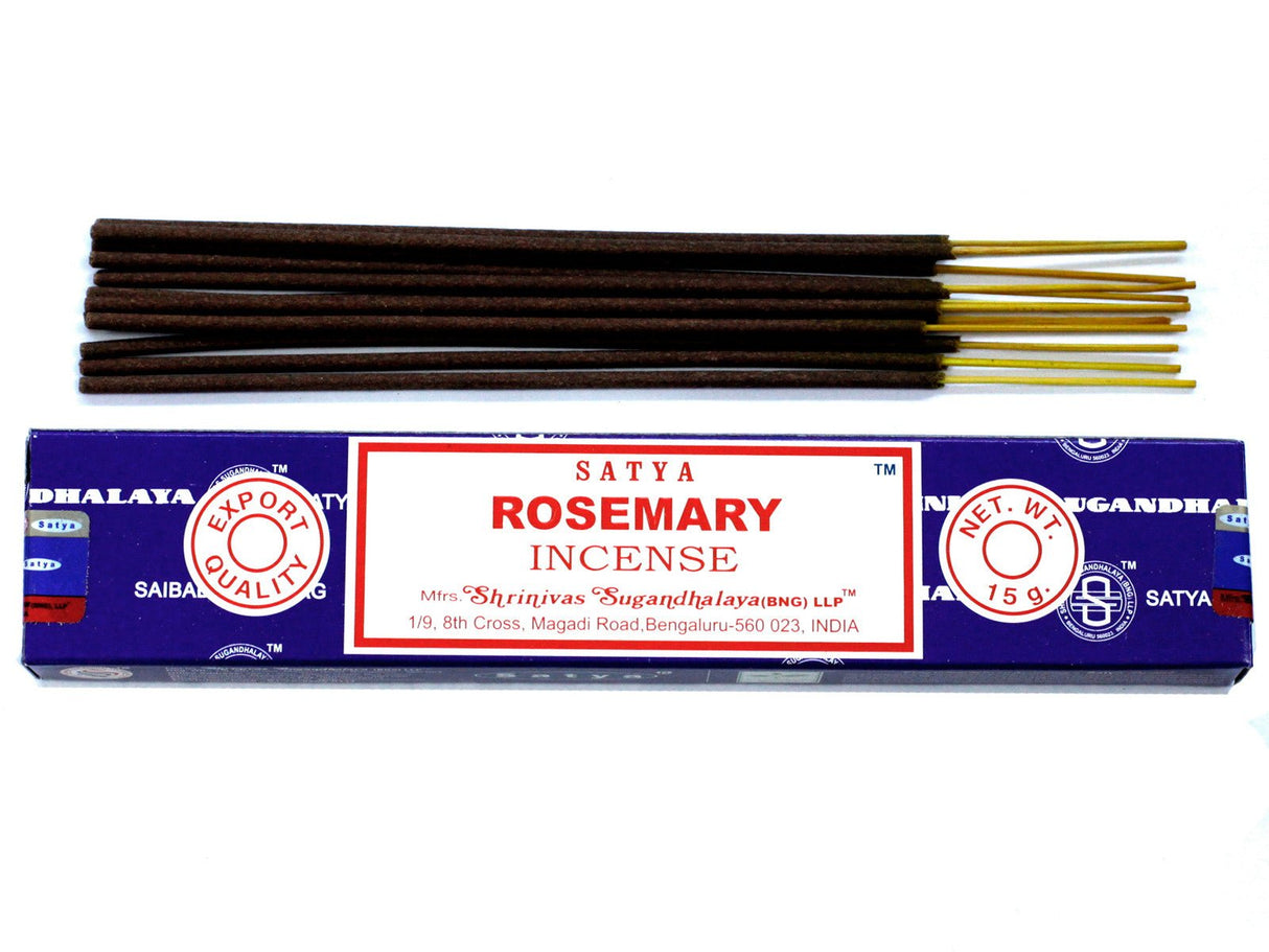 Rosemary Incense -  Satya 15g - SHAMTAM.COM