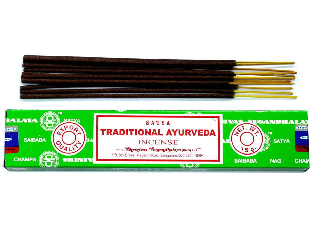 Traditional Ayurveda Incense -  Satya 15g - SHAMTAM.COM