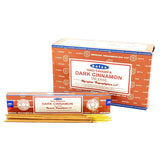 Dark Cinnamon Incense -  Satya 15g - SHAMTAM.COM